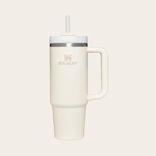 Stanley Quencher H2.0​ Tumbler - Cream 0.89L.png
