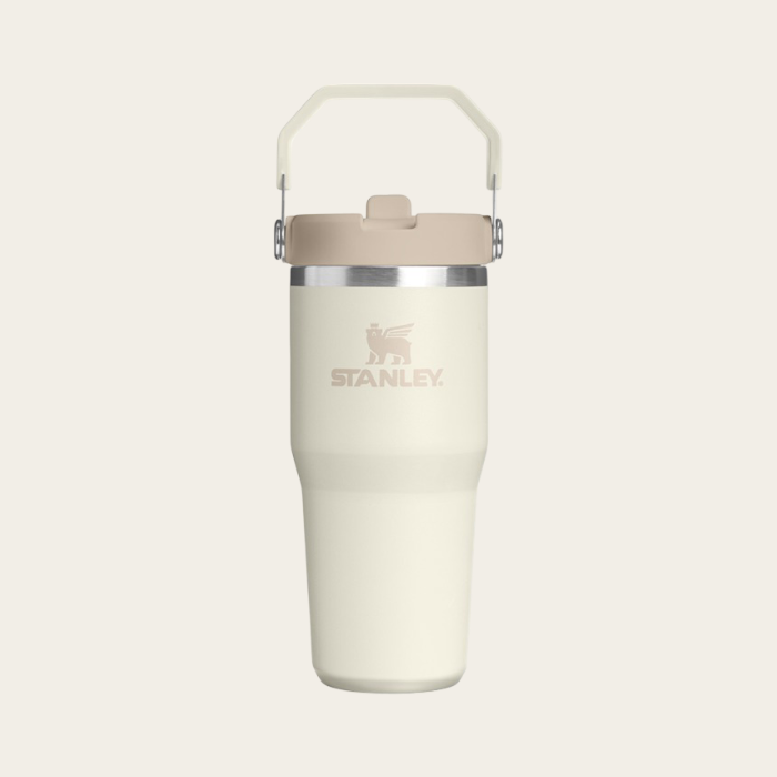 Stanley IceFlow Flip Straw - Cream 0.41L