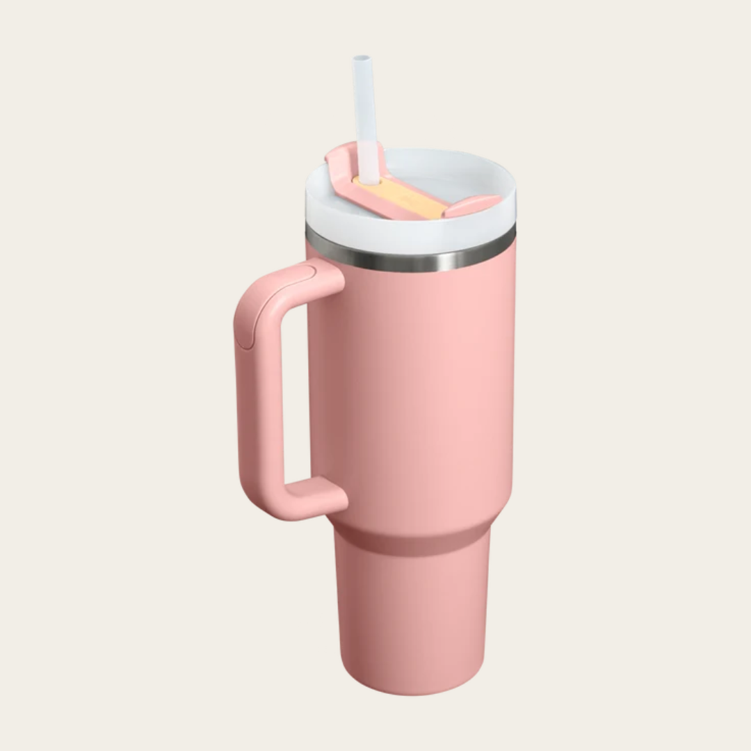 Stanley Quencher H2.0​ Tumbler - Peach Rose 1.2L 2.png