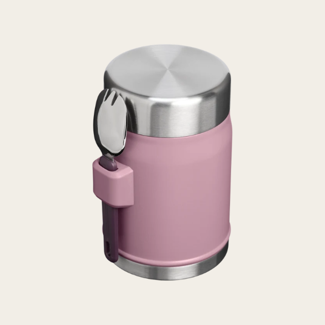 Stanley Classic Ruokatermos Food Jar + Spork - Purple Smoke 0.4L 2.png