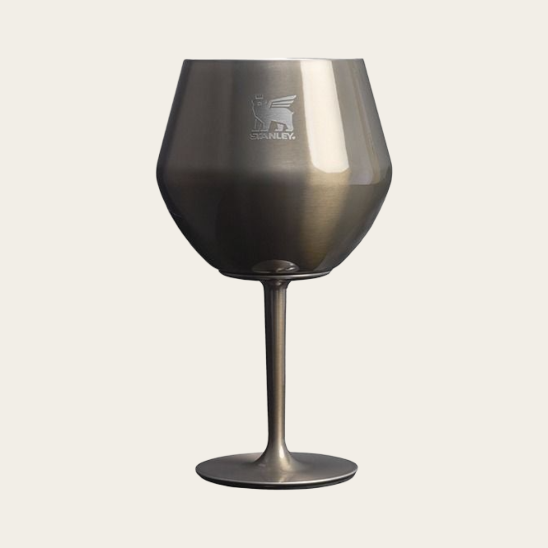 Stanley The Lifted Spirits 2-in-1 Cocktail Glass - GunMetal Shine 0.42L