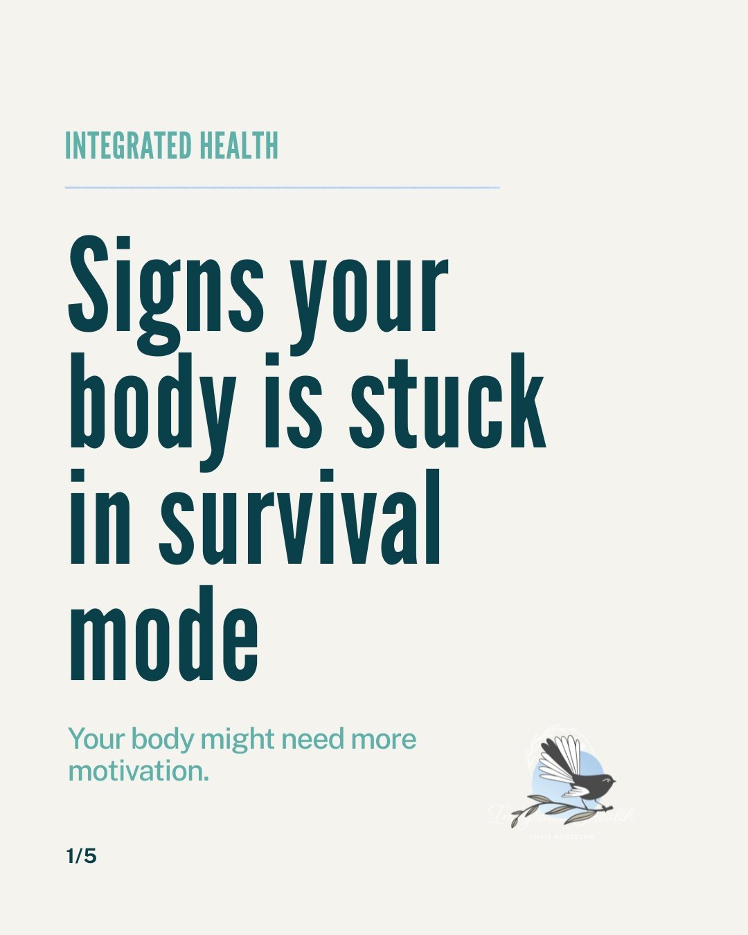Sometimes the body isn&rsquo;t asking for:
more discipline
more motivation
more pressure

Sometimes it&rsquo;s asking for:
rest
quiet
breathing space
slowness
support

And because stress has become so normal&hellip;
we often don&rsquo;t notice how mu