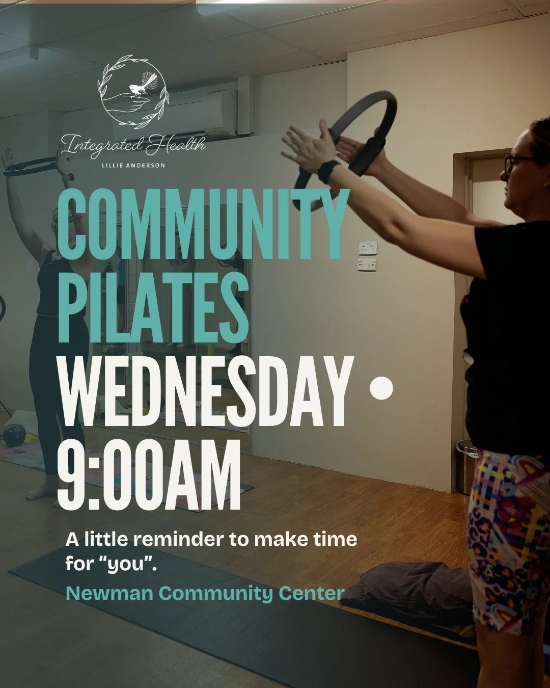 𝙔𝙤𝙪𝙧 𝙒𝙚𝙙𝙣𝙚𝙨𝙙𝙖𝙮 𝙧𝙚𝙨𝙚𝙩 🤍

If life has felt busy lately, this is your gentle reminder to carve out one hour just for you.

Our Community Pilates Class is on this Wednesday at Newman Community, 2 MacKay St, Newman:

🌿 𝗪𝗲𝗱𝗻𝗲𝘀𝗱𝗮