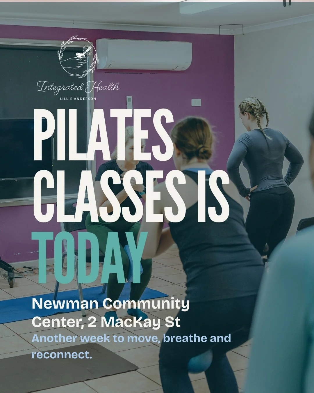 𝙇𝙚𝙩'𝙨 𝙢𝙤𝙫𝙚 𝙩𝙤𝙙𝙖𝙮!

Another week, another opportunity to reconnect with your body 🤍

Whether you've been feeling stiff, stressed, tired, or simply need an hour for yourself, we'd love to see you in class.

Pilates is on this afternoon at