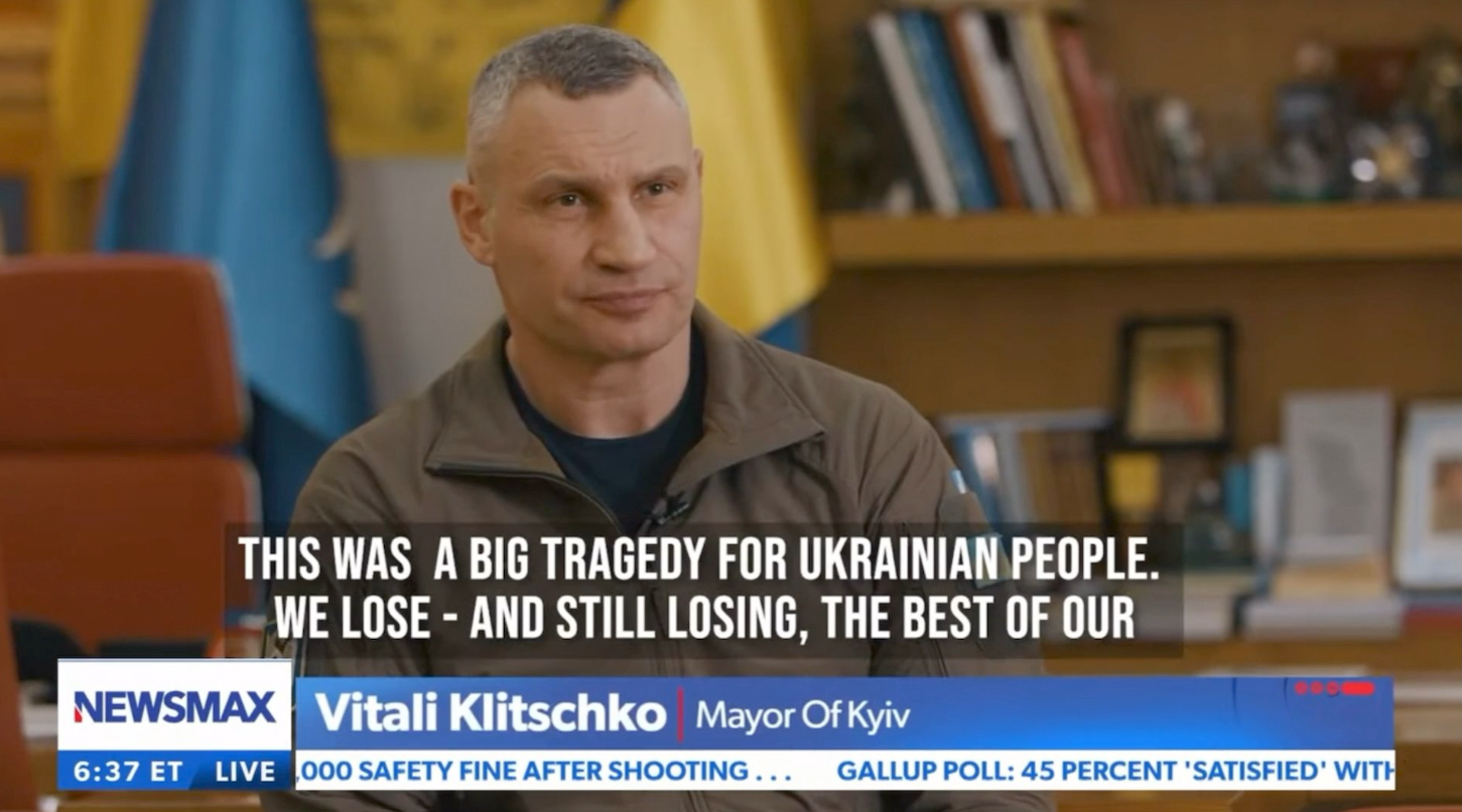 Mayor of Kyiv: Vitali Klitschko