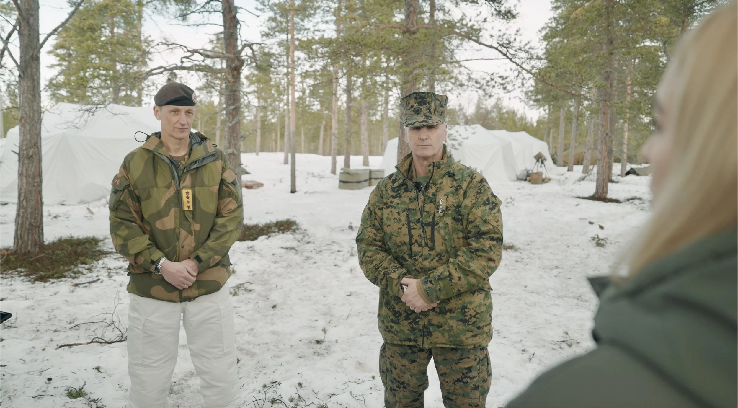 Norway’s Defence Chief and U.S. Marine Corps Assistant Commandant