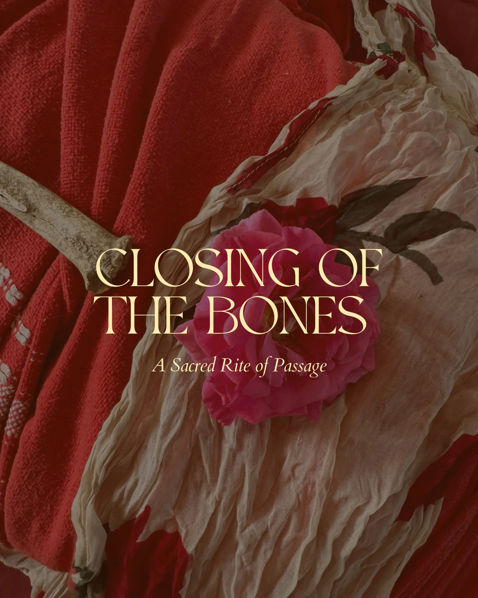 We are in awe of this work..

We are devoted to the work of soul midwifery and love the closing of the bones ceremony deeply.

This ritual has its root into traditional Mexican midwifery but is not only for mothers post-partum.

This ritual supports 