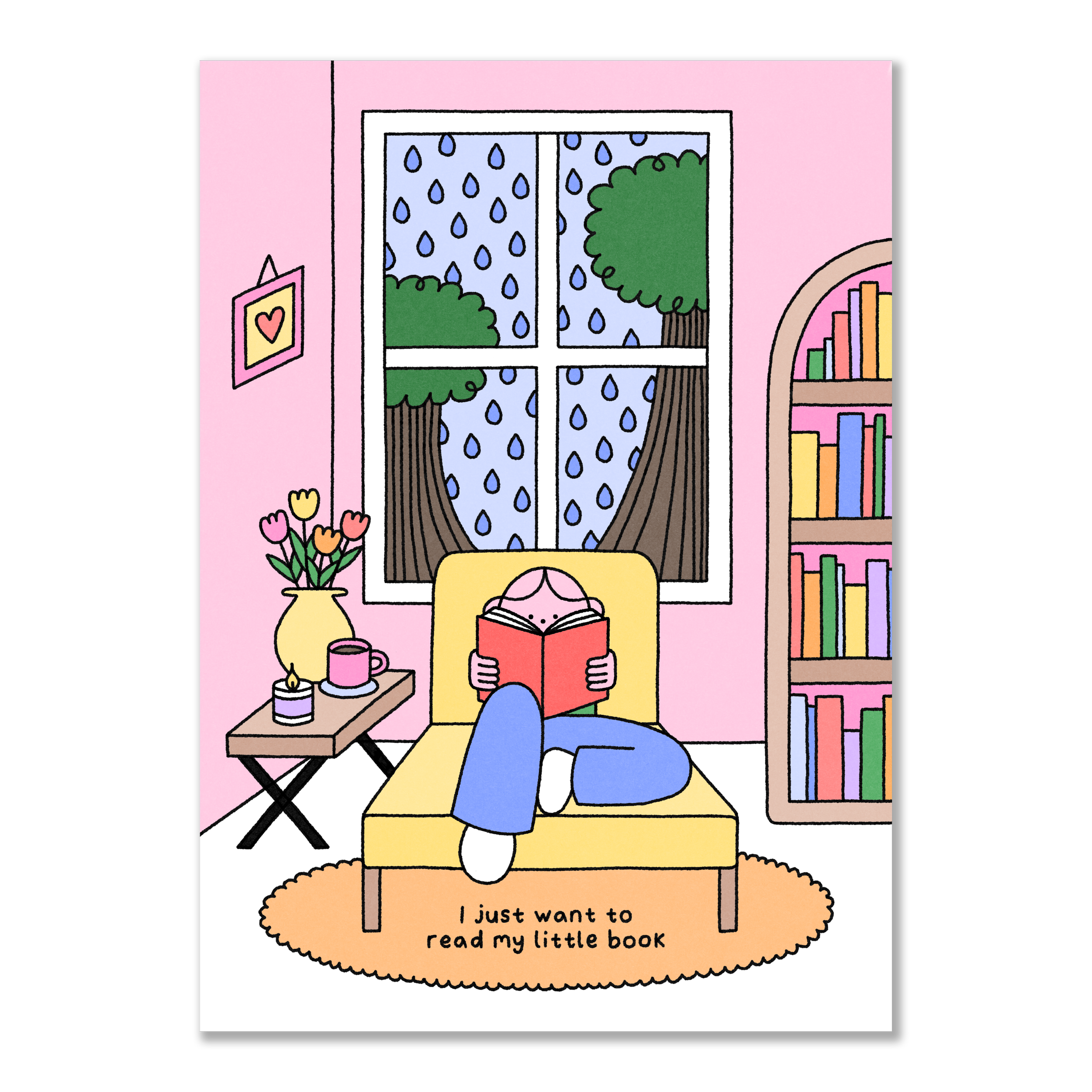 My Little Book Fine Art Print A5/A4/A3