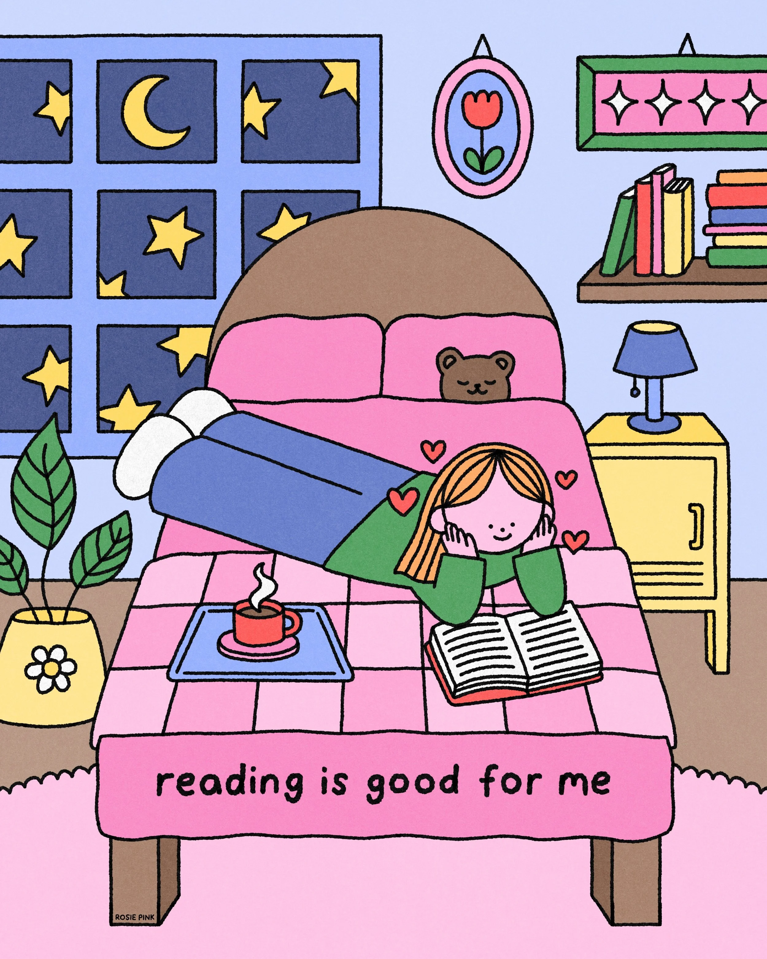 'Reading is good for me', 2026