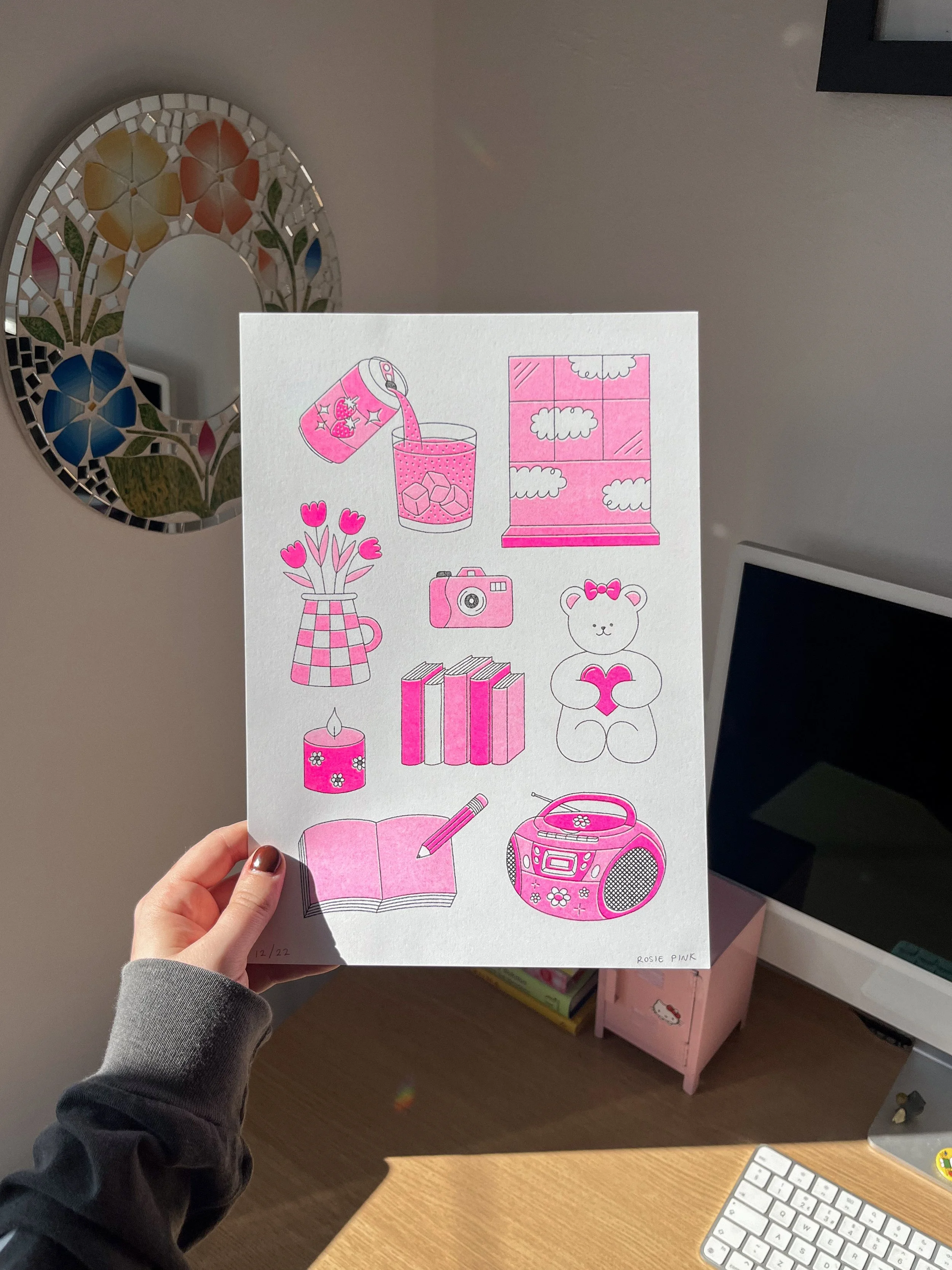Home Comforts - A4 Risograph Art Print