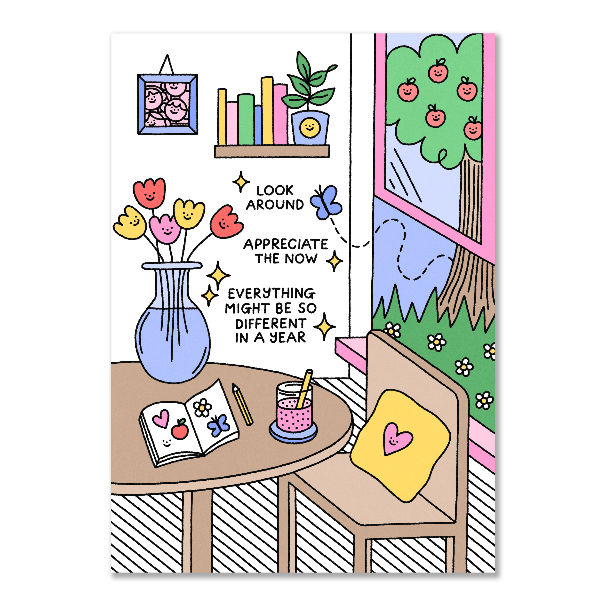 Appreciate The Now Fine Art Print A5/A4/A3