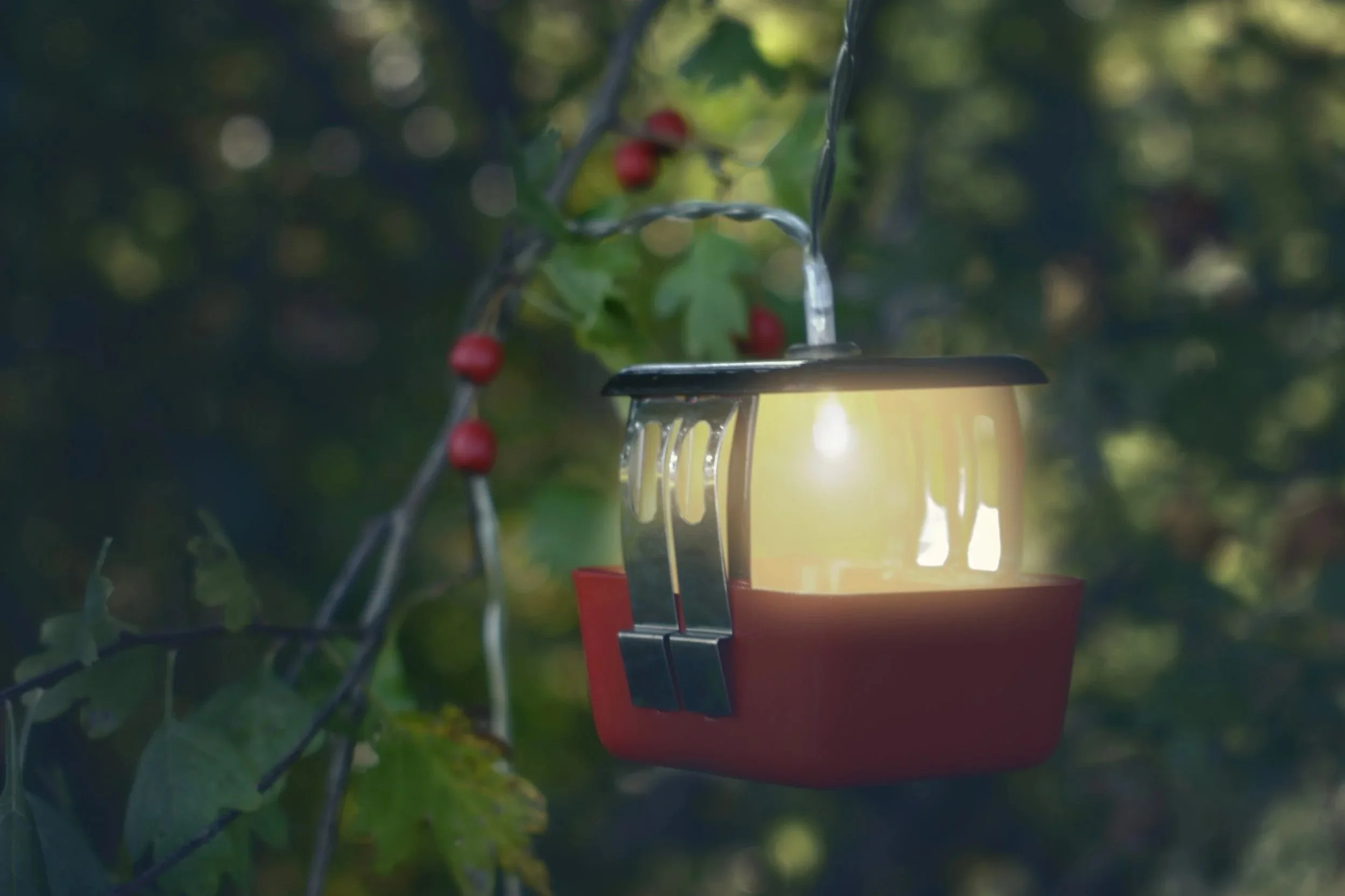 Solarlichterkette Gondel