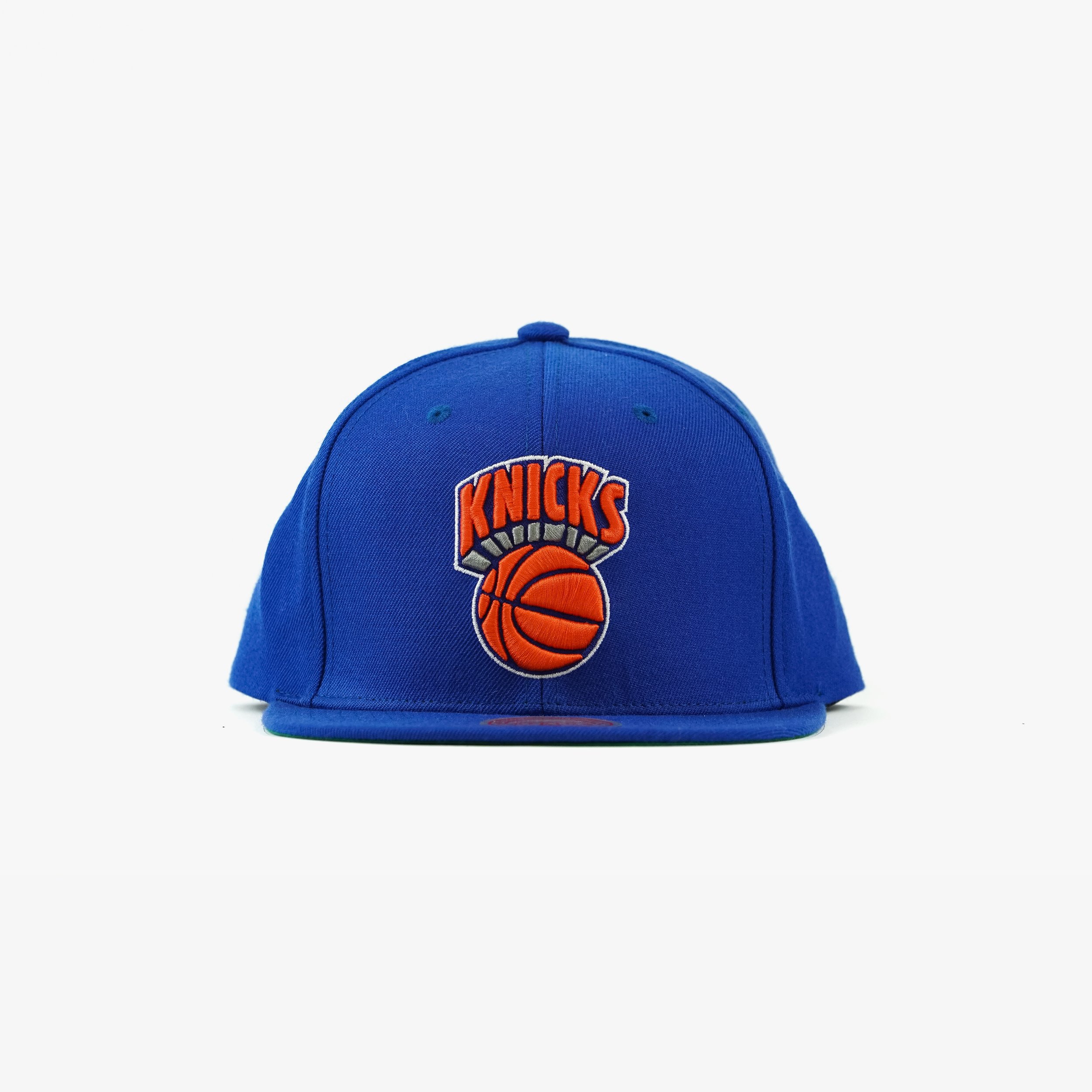 Mitchell & Ness Blue New York Knicks Team Ground 2.0 Hardwood Classics Snapback Hat