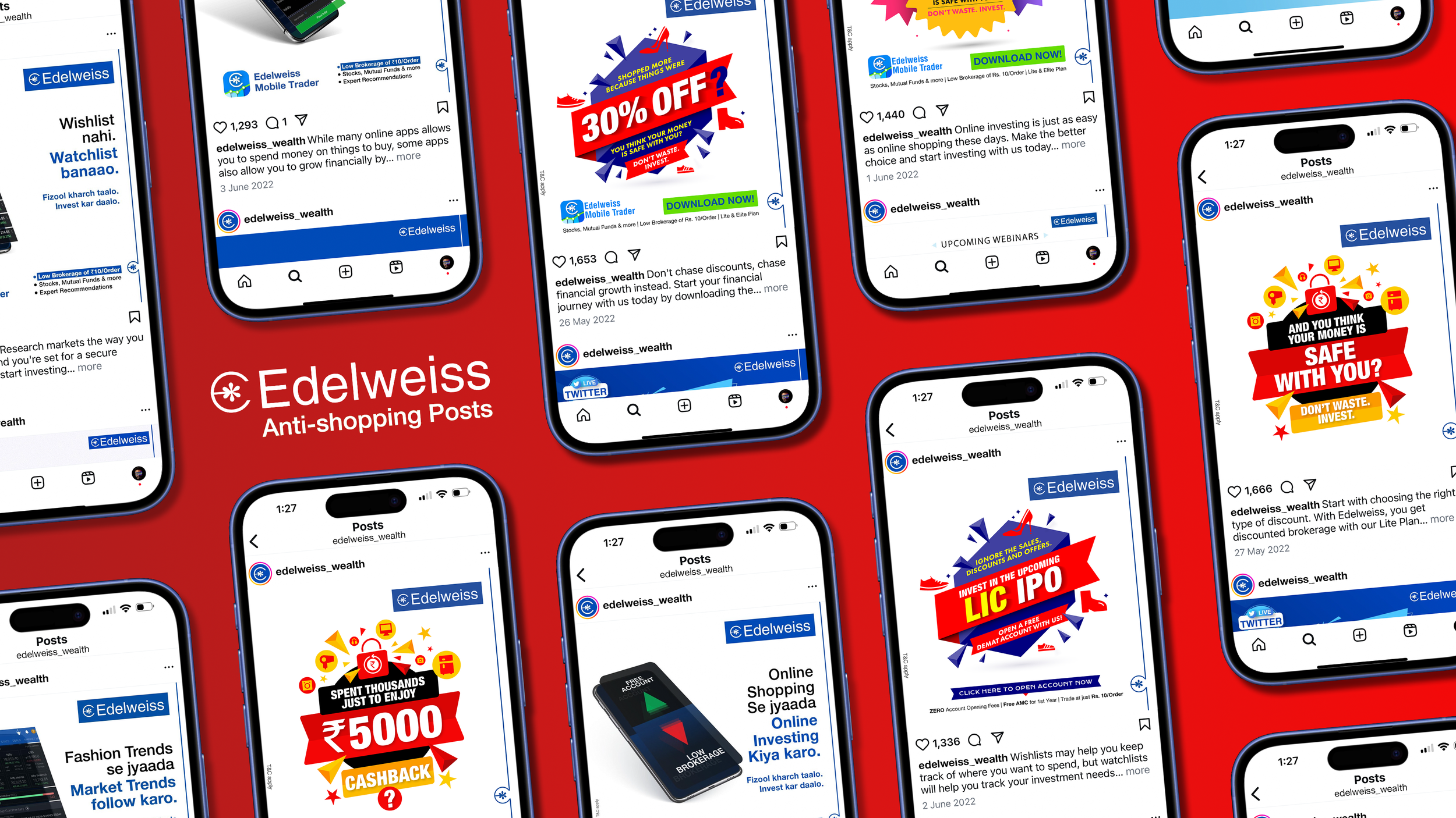Edelweiss 'Anti-shopping Posts'