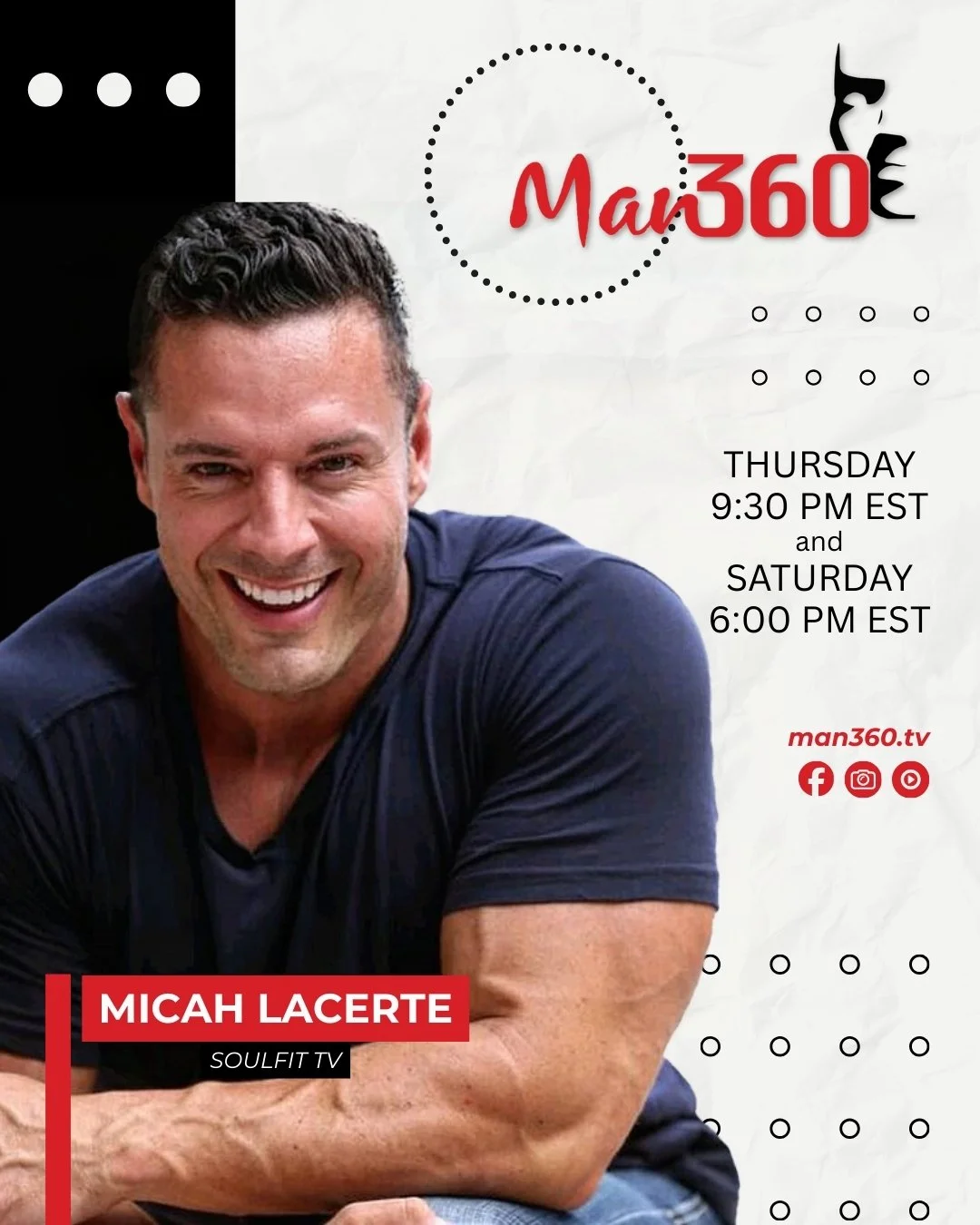 ✨ New Episode Alert! ✨

Join host Brian on MAN 360 as he dives into an inspiring conversation with fitness icon and transformation coach Micah LeCerte. 💪🔥 Discover powerful insights on healing, strength, and becoming the best version of yourself.

