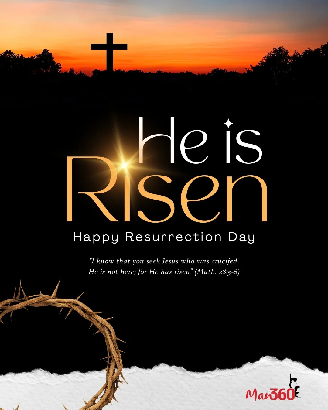 #happyresurrectionday #easter #man360