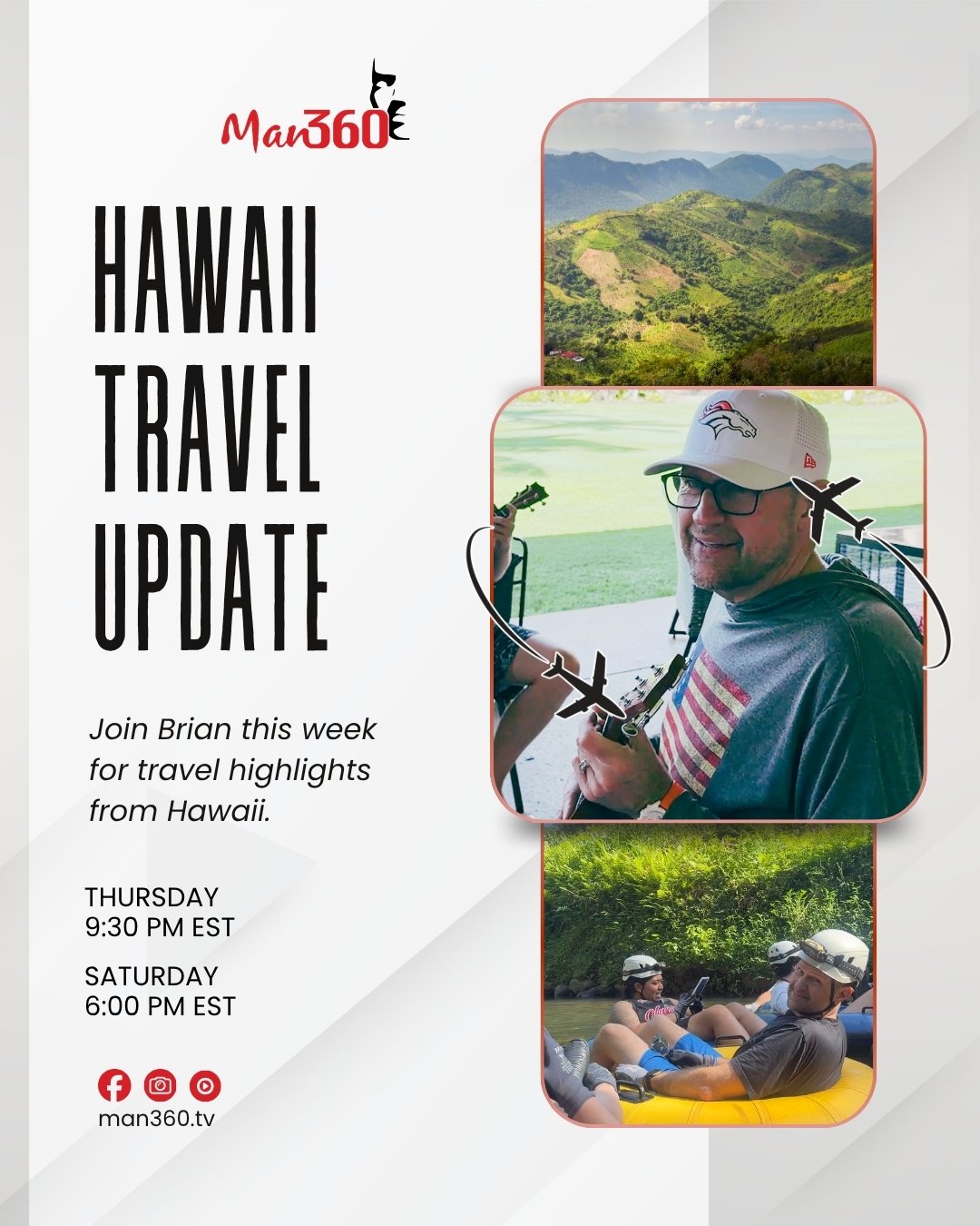 This week on Man360 . . . sunrise skies, crystal waters, and island adventures waiting at every turn&mdash;Hawaii is more than a destination, it&rsquo;s an experience you&rsquo;ll never forget. 🌺✈️ Where paradise meets adventure. #TravelHawaii #Isla