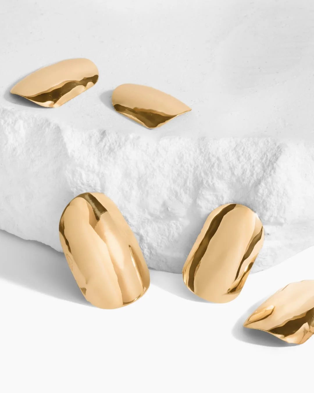 Solid 14-karat gold.

Every curve, deliberate.

Every surface, yours.

&mdash;

Stey Gold | 14k Now Available
