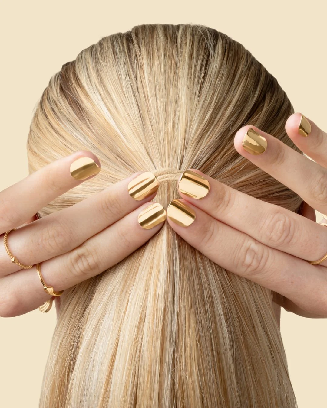 The detail you notice

when her hair goes up.

Stey Gold.