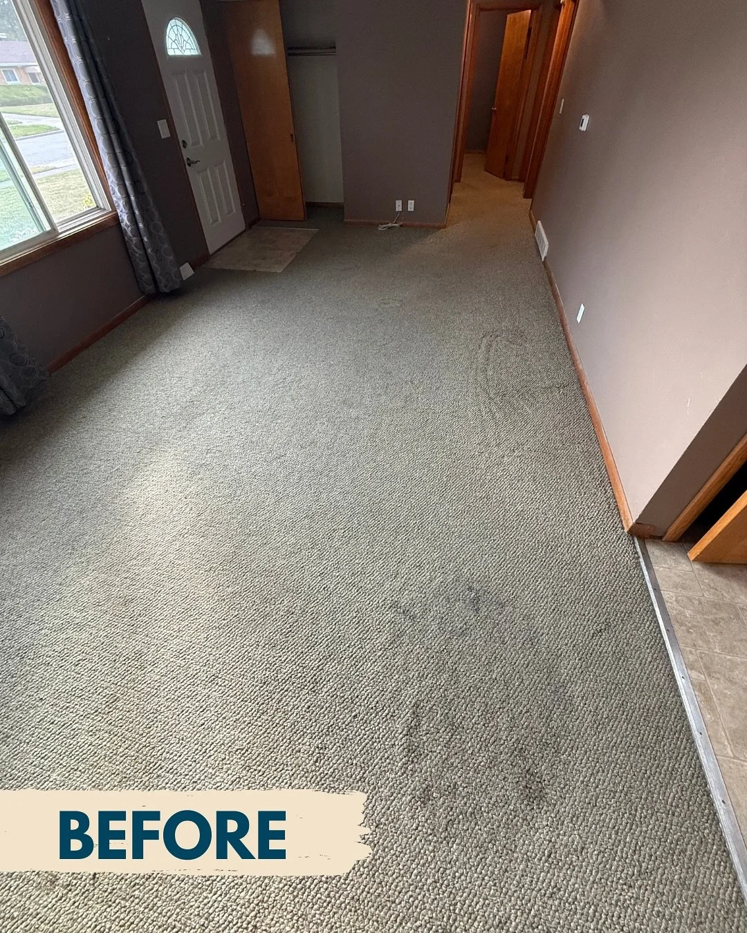 Quality craftsmanship has a way of redefining a space. For this project we installed new LVP flooring, painted the baseboards, upgraded to solid core bedroom doors, and finished it off with fresh wall paint. The transformation is clean, timeless, and