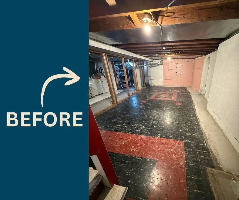 ⚓ Before & After: The Captain’s Quarters! ⚓
We’ve seen a lot of transformations over the years, but this basement remodel might just take the treasure chest. From bare walls and concrete floors to a pirate’s paradise, this spac