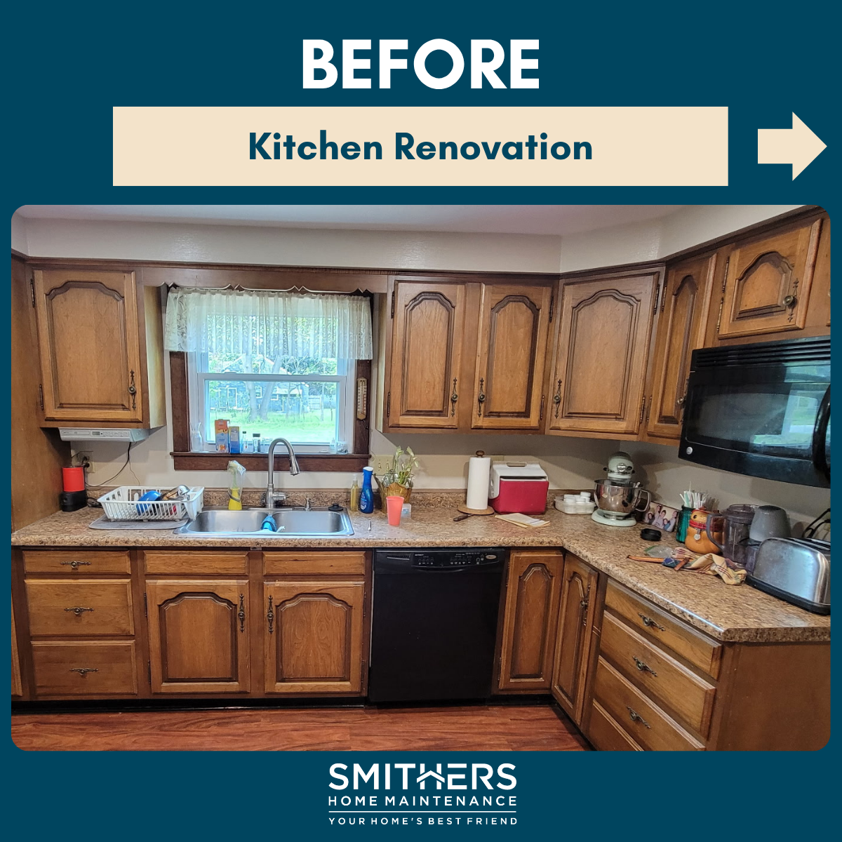 Smithers Home Maintenance Kitchen Renovation Maumee Before 2.png