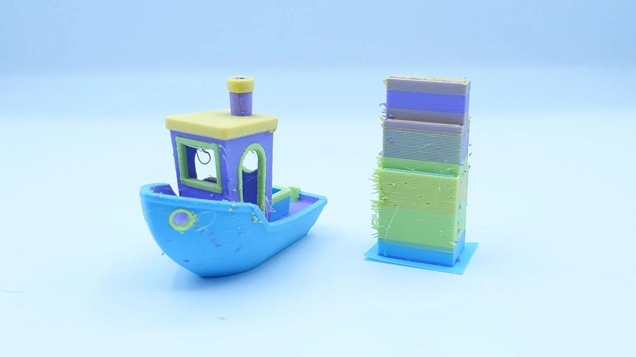 Creator 5 Pro 4 Colour 3DBenchy with Prime Tower