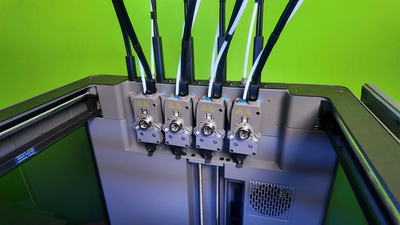 Creator 5 Pro Toolheads Mounted