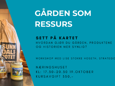 Gården som ressurs - sett på kartet