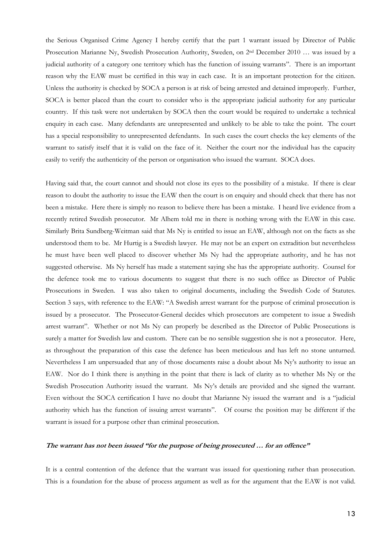 5_Extradition Request of Julian Assange to Sweden 2011-13.png