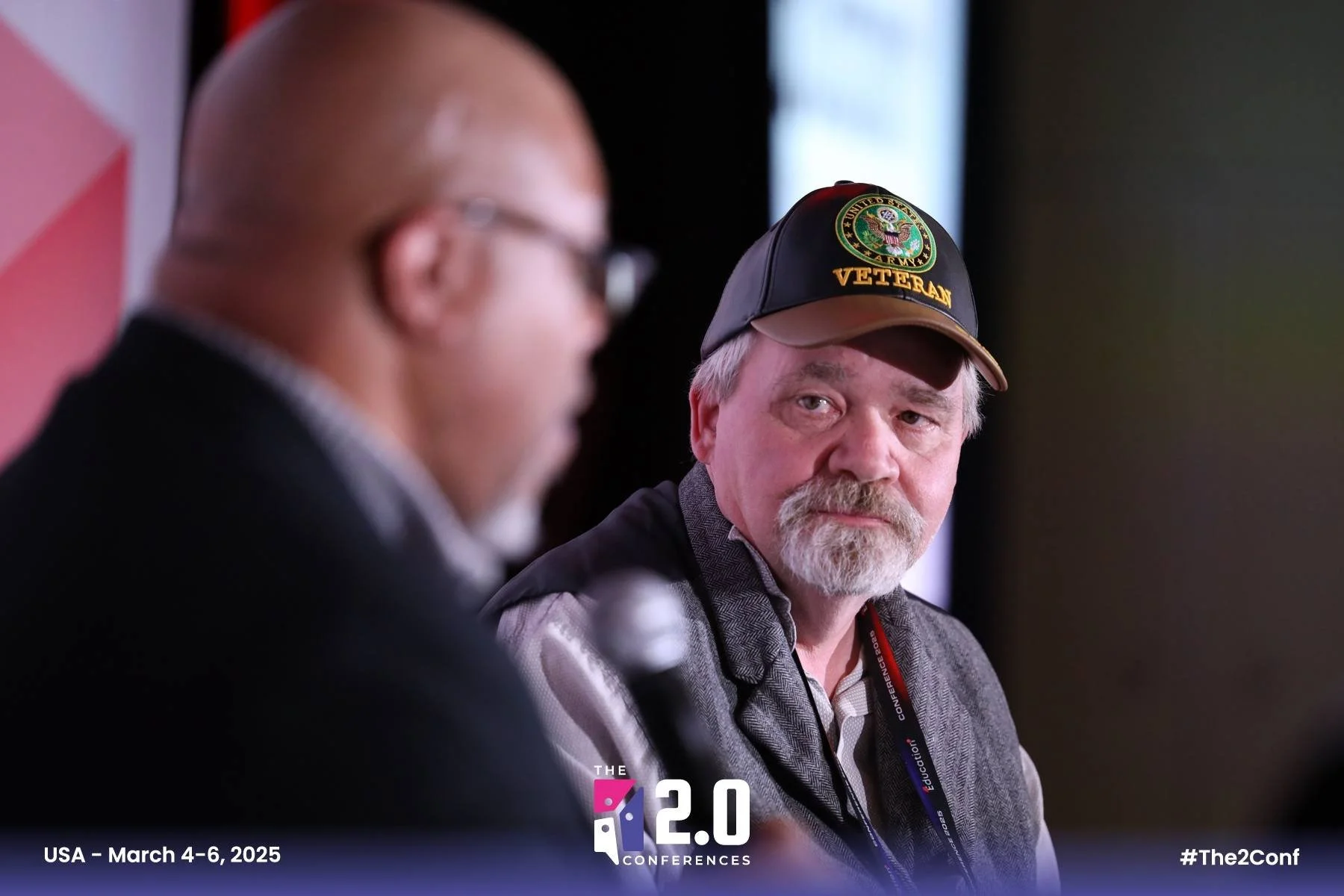 An education panel in Las Vegas