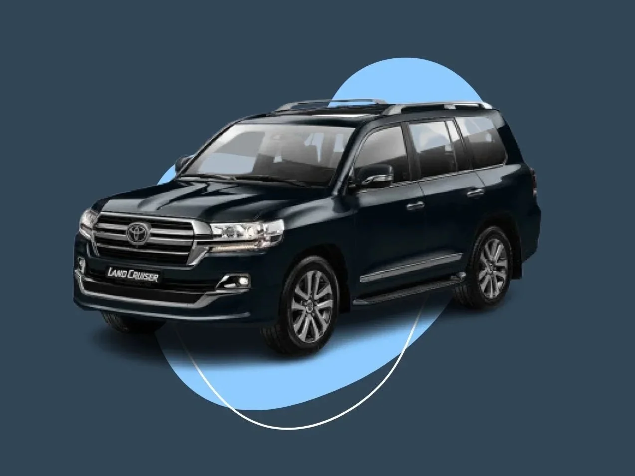 Toyota Land Cruiser V8 Rental in Accra