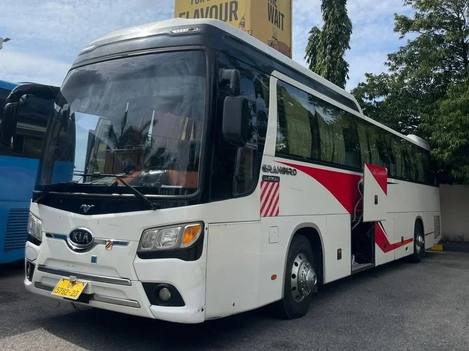 KIA Granbird Coach Bus Rental to Ada