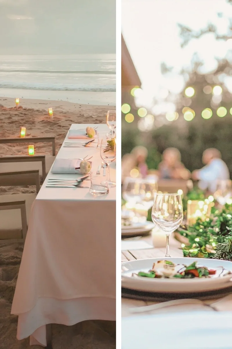 Two Tables, Two Moods: Summer Playlists for Beach and Backyard Evenings
