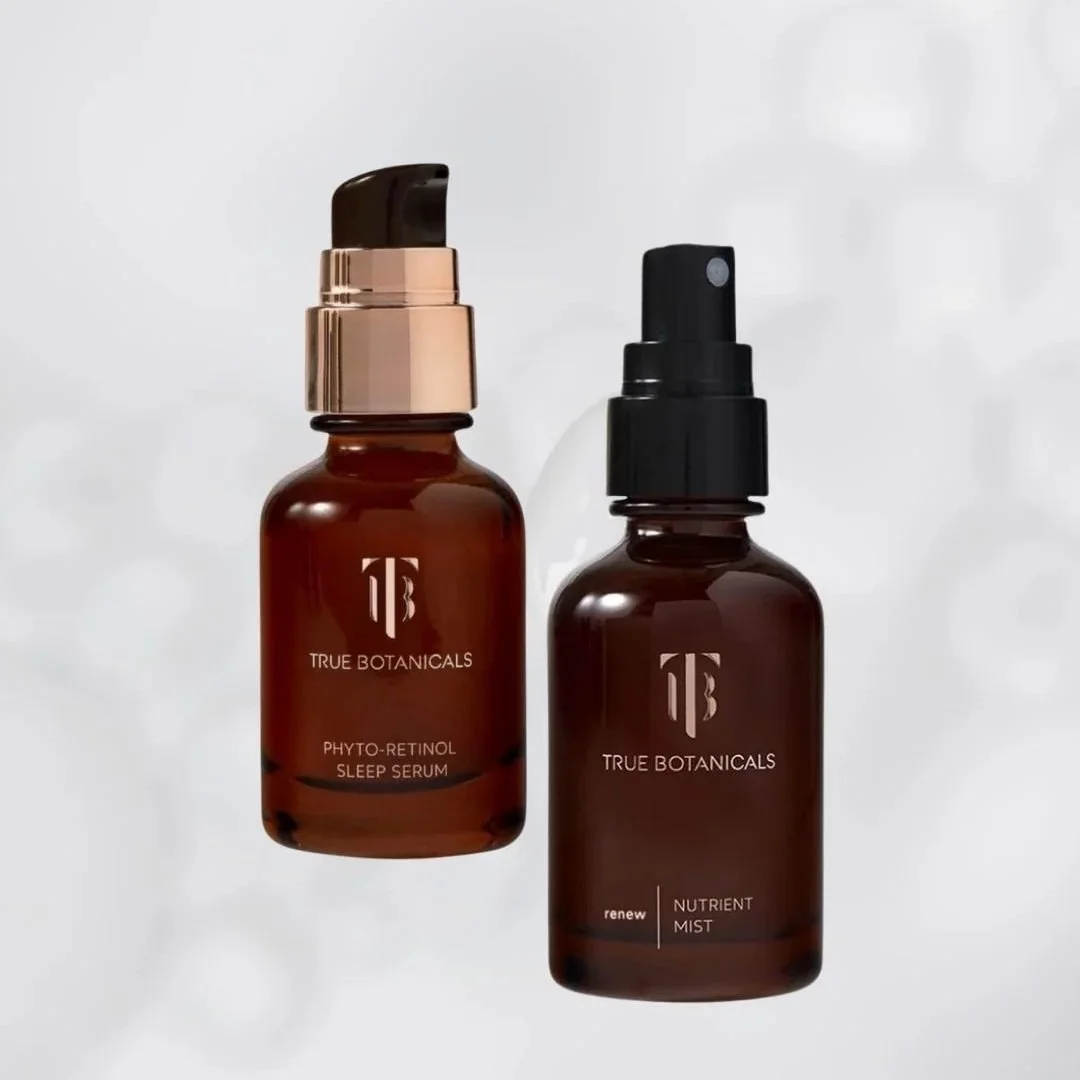 nutrient facial mist hydrating skin before skincare application at night