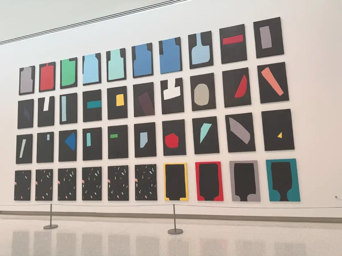 Abstract Painting. Carnegie Museum of Art. Accompanying What The Museum Started Selling editorial essay.