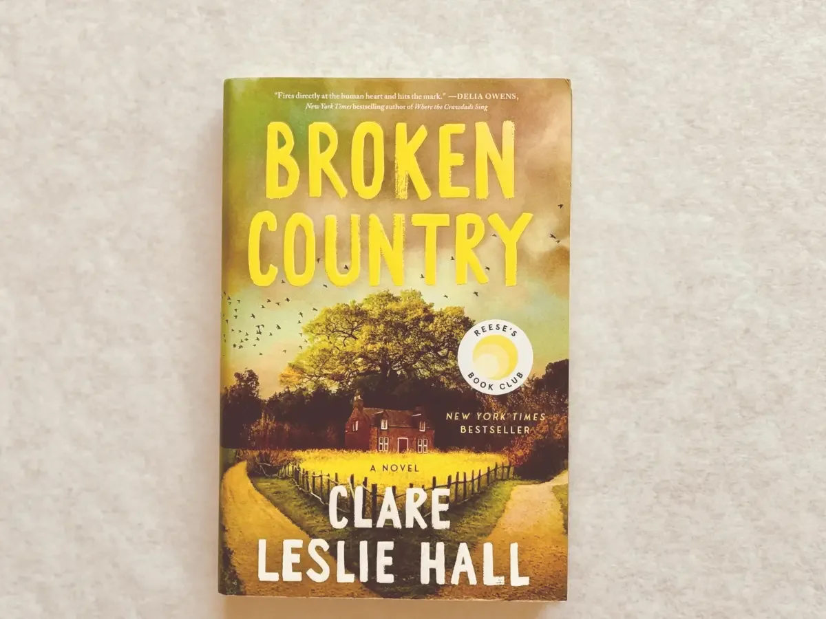 Broken Country novel by Clare Leslie Hall book cover