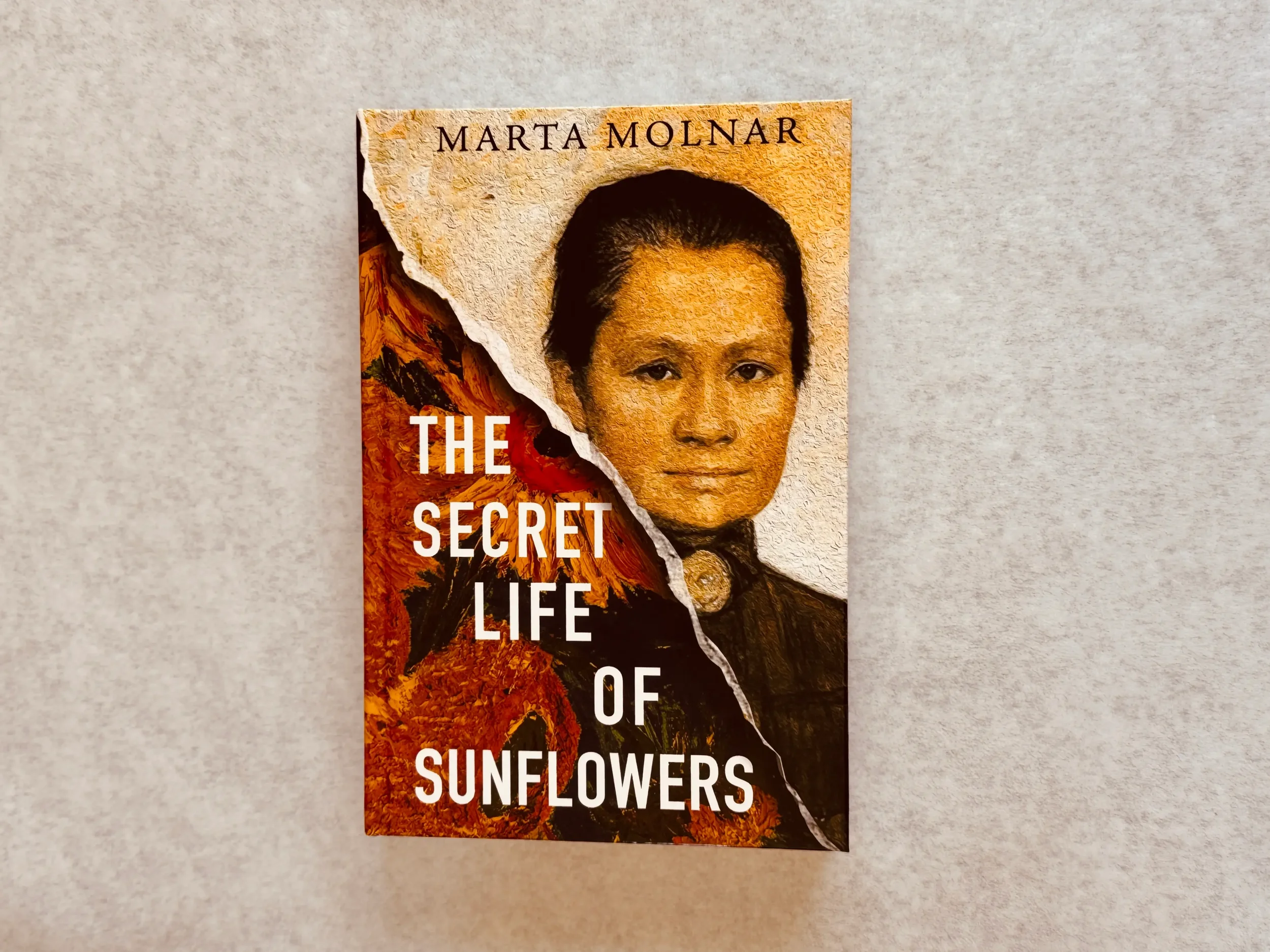 The Secret Life of Sunflowers by Marta Molnar book cover