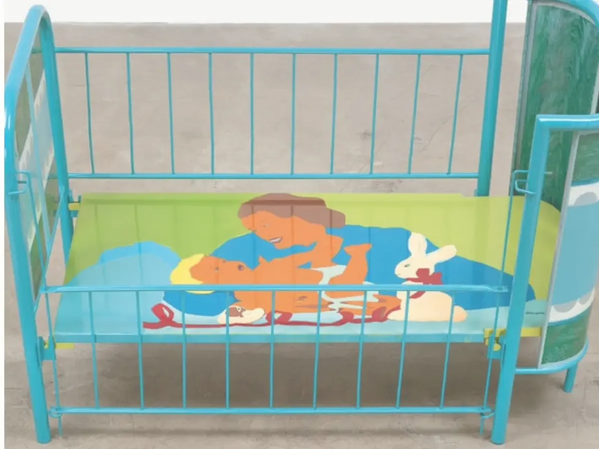 Beatriz Gonzalez "Lullaby" 1970. Accompanying What Five Hispanic Artists Made Visible editorial essay. Beatriz González used color and satire to challenge how history and politics are represented