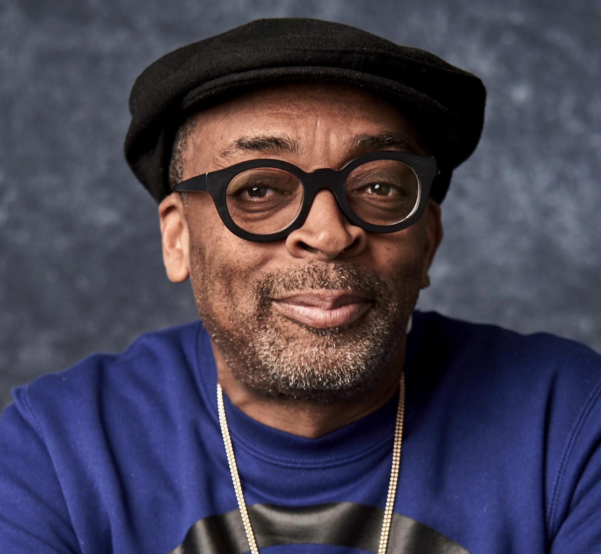 Spike Lee on set or at a public appearance, symbolizing Black cinematic authorship and political storytelling.