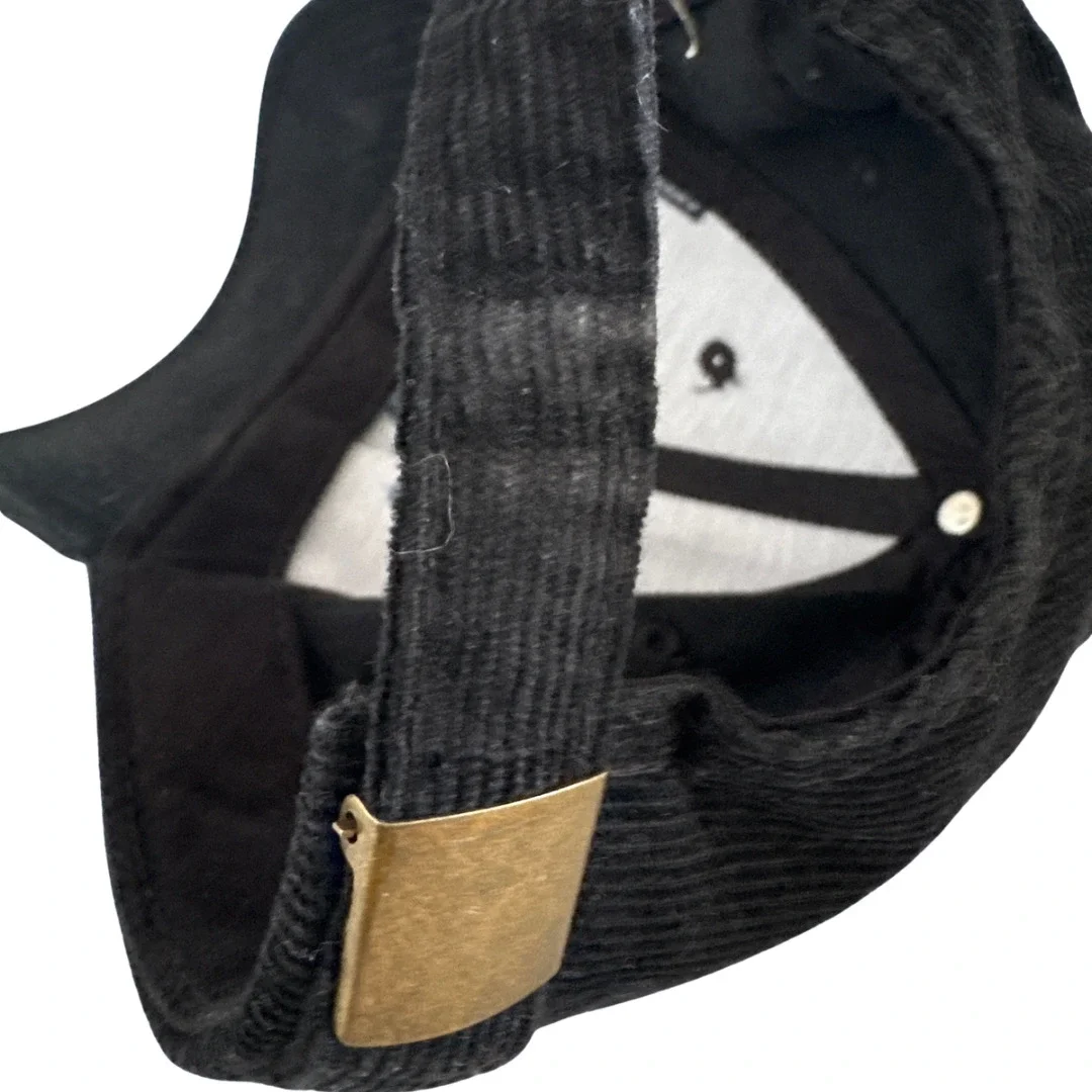 one-of-a-kind-just-breathe-black-corduroy-hat-light-blue-embroidery-back.webp