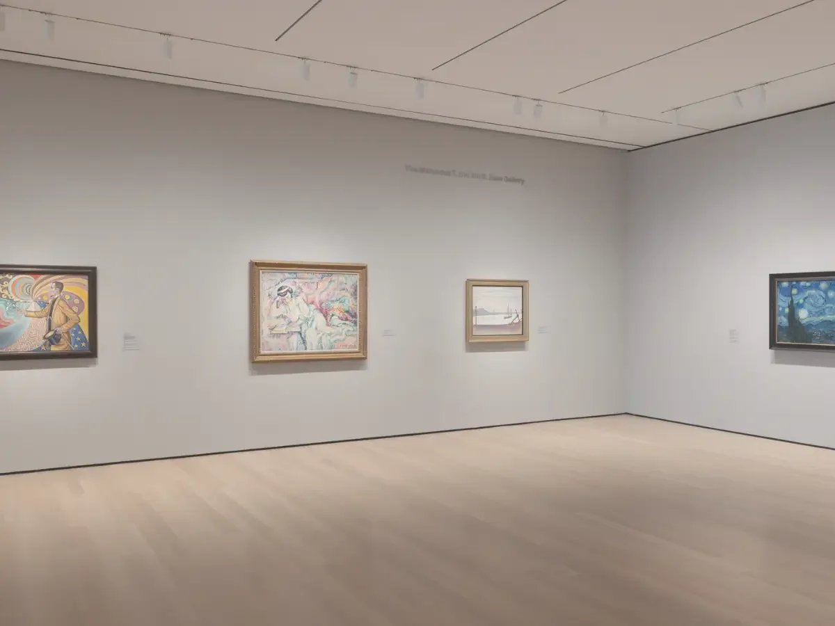 MOMA Gallery view, lanscape exhibition. Accompanying What the Museum Started Selling editorial essay.