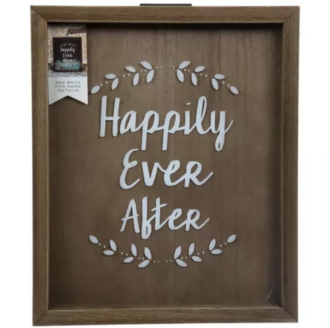 Happily Ever After Shadow Box $10 (16x13)