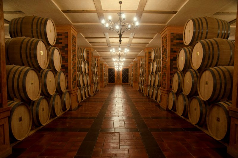 Wine cellars in Lenughi, Armenia