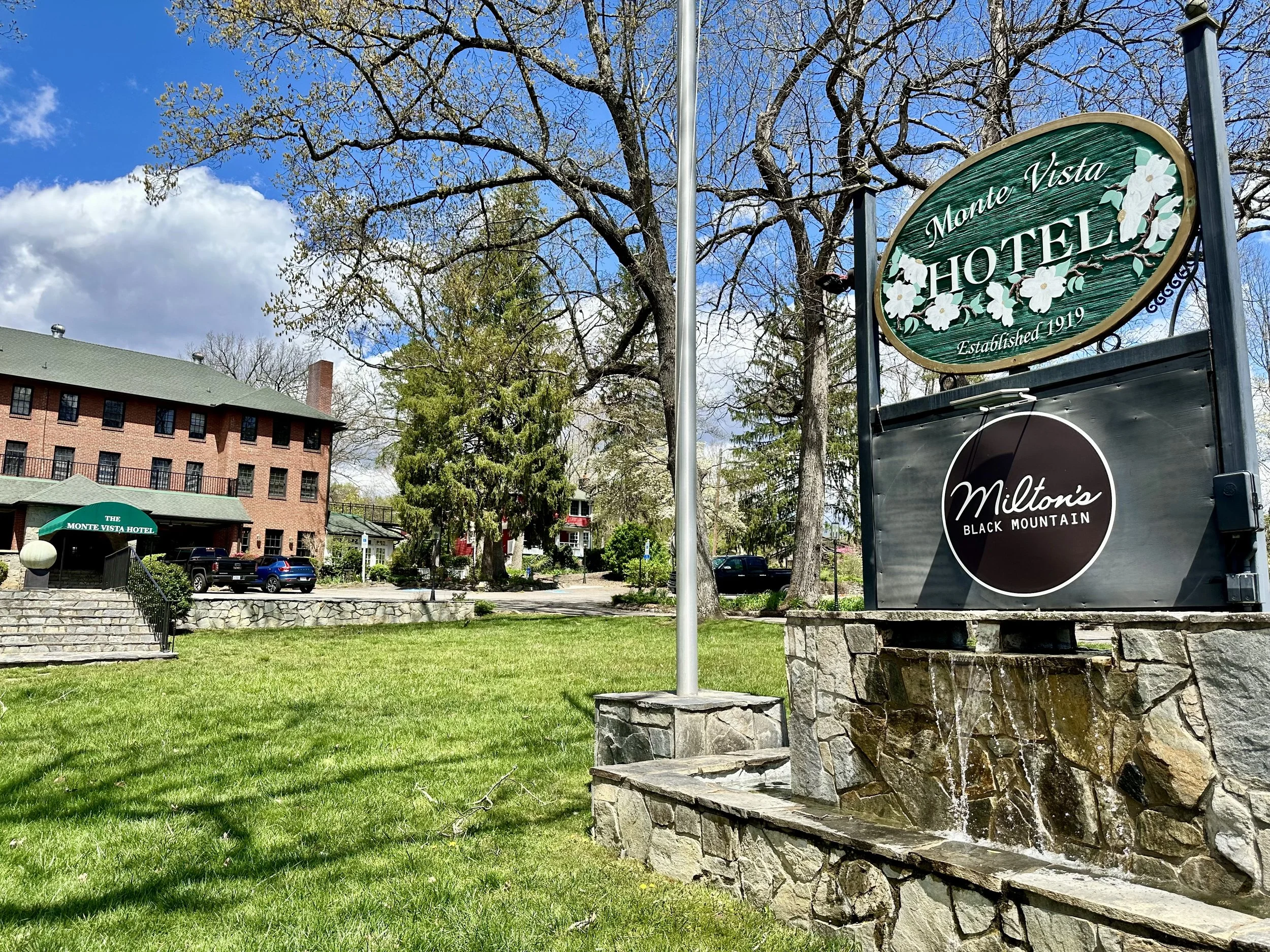 Front of. the Monte Vista Hotel