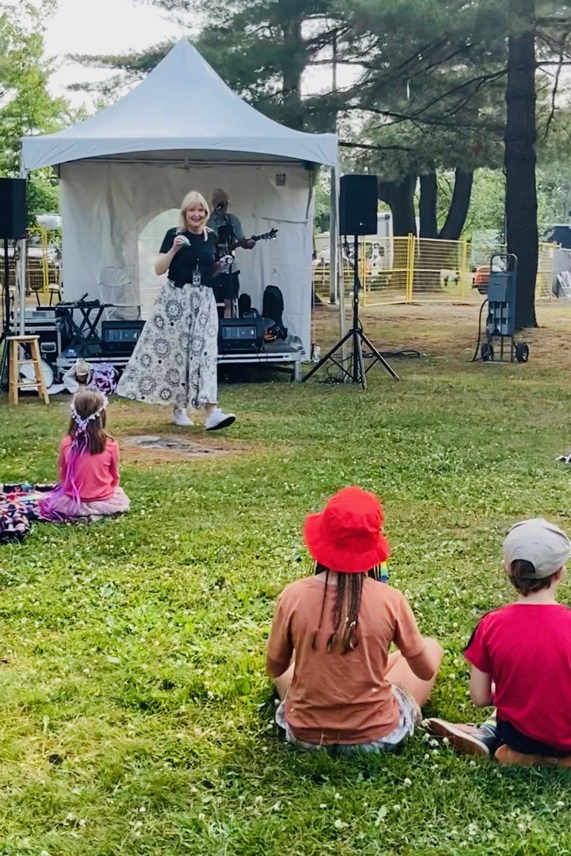 Family entertainment at Tall Pines Festival, Gravenhurst 2025
