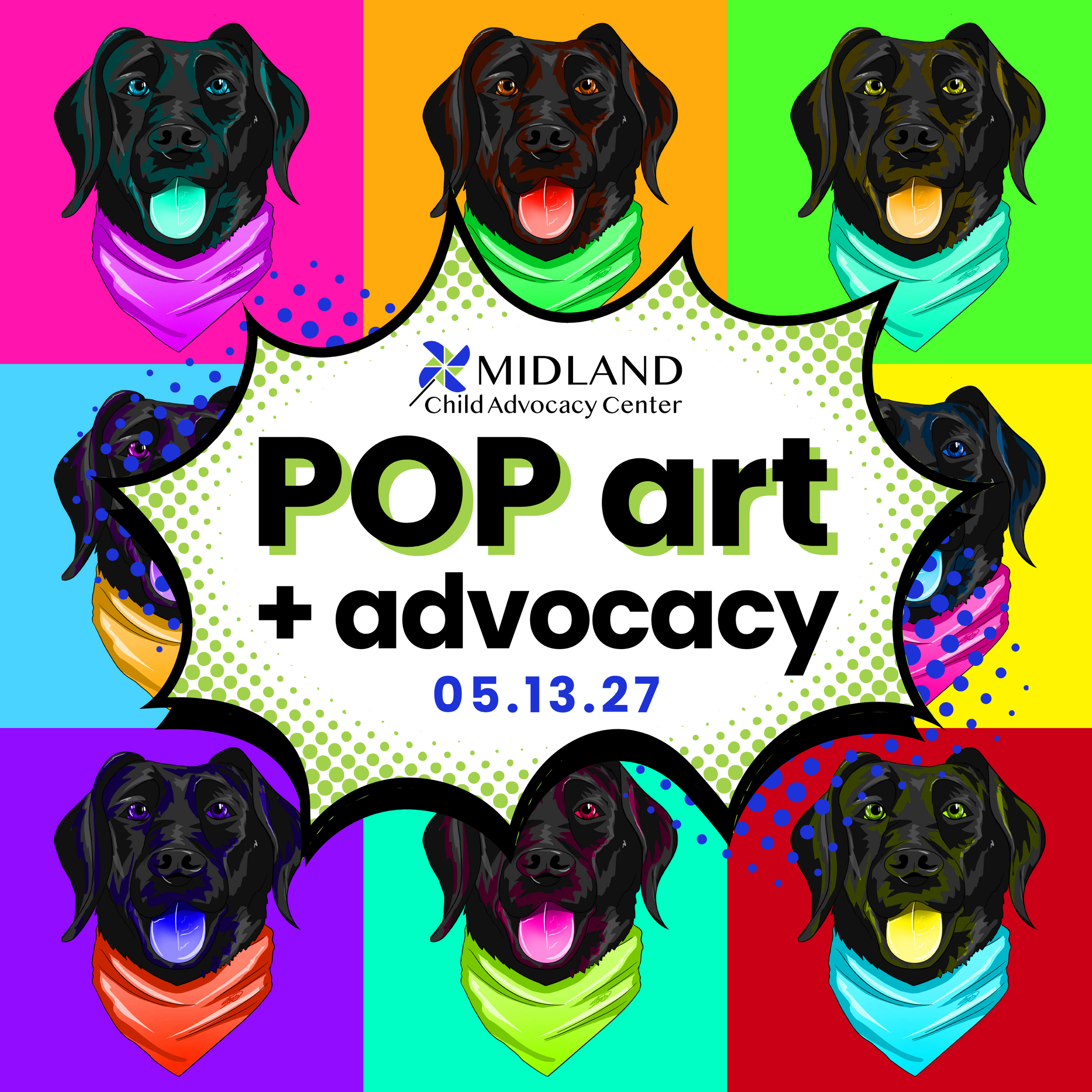 Event Tickets for Midland CAC's 14th Annual POP Art + Advocacy Auction (05/13, 5:30-9p)