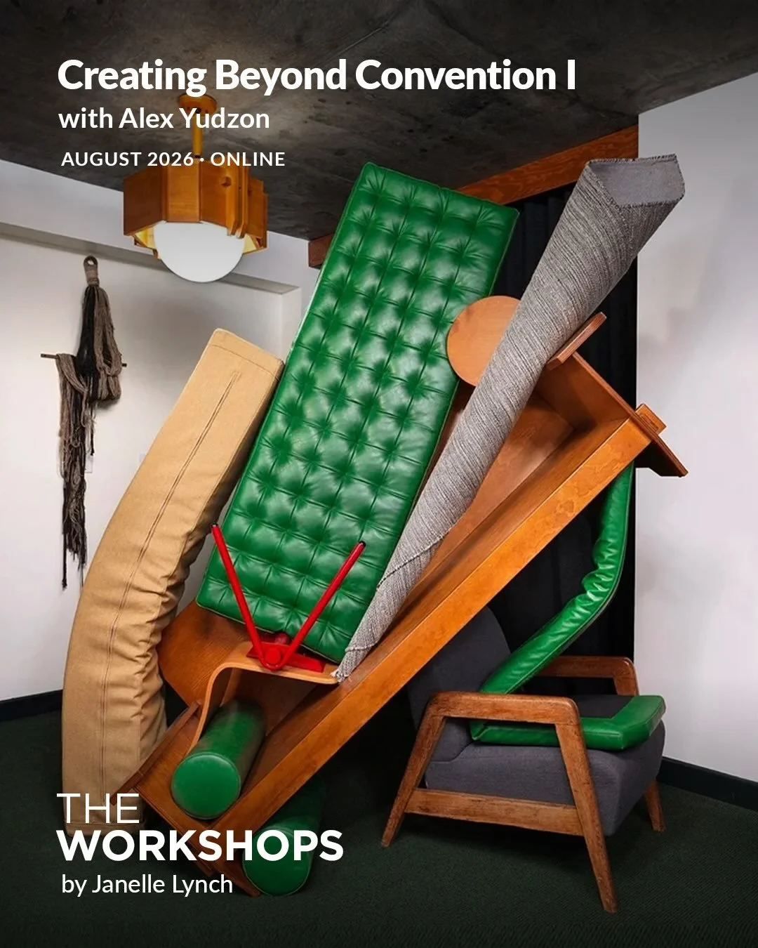 NEW WORKSHOP with @alexyudzon 

Mondays from 6:00-9:00 pm ET on Zoom August 10, 17, 24 &amp; 31, 2026
DM or link in bio to register!

Alex taught three sold-out sections of this workshop last year. Get your spot now!

CREATING BEYOND CONVENTION 
Our 