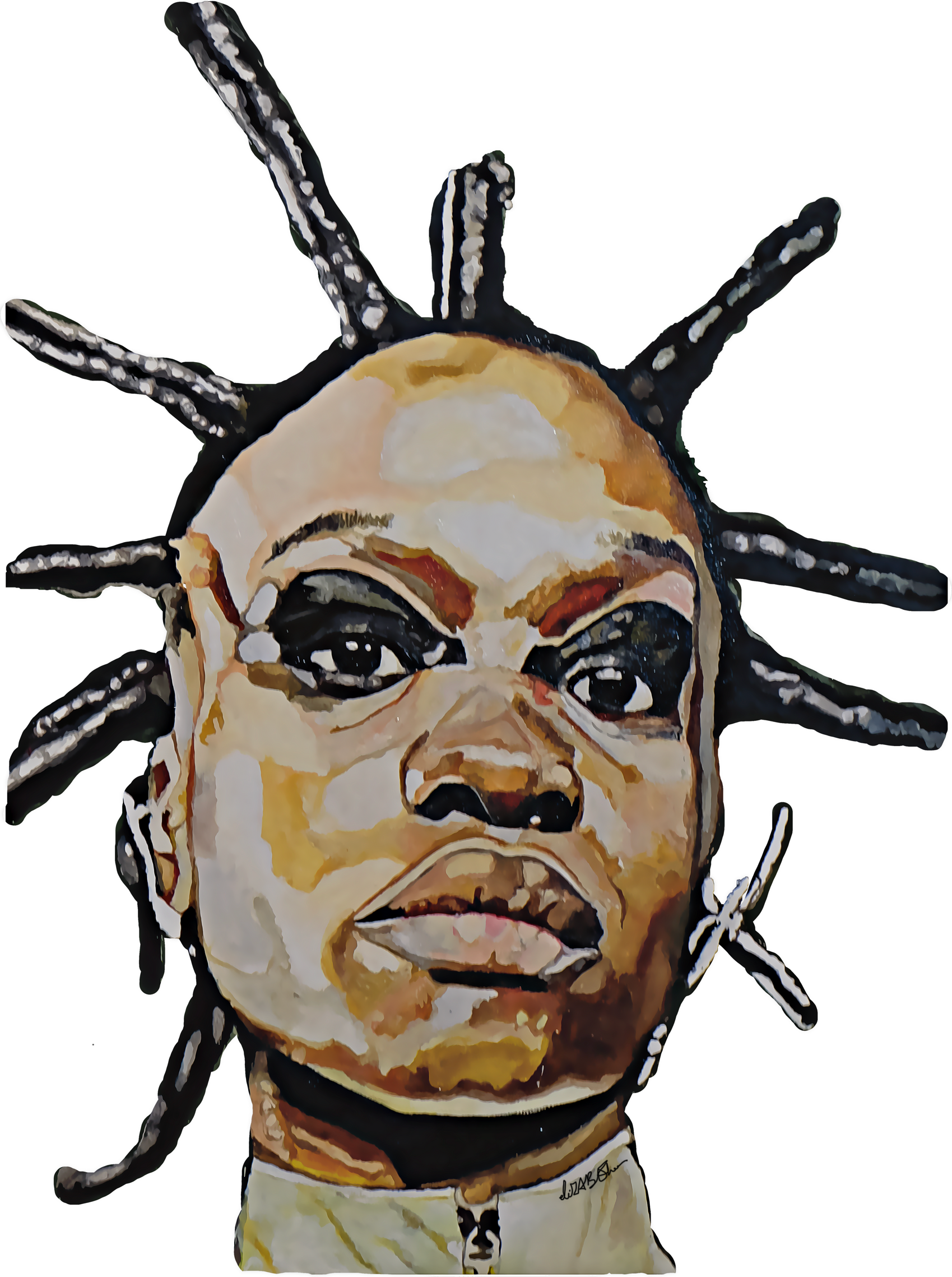alte girl sticker