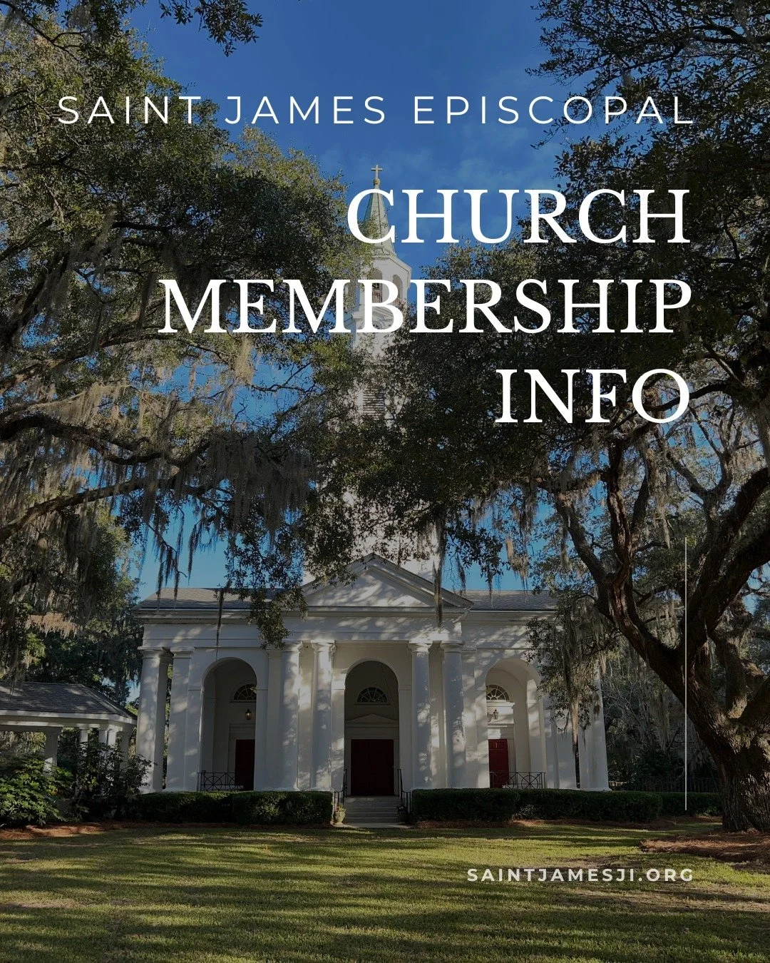 ⛪️ Thinking About Joining Saint James? ⛪️

We'd love to have you as part of our church family! Becoming a member is simple and welcoming.

If you're interested in becoming a member, we have a Membership Information Form available.

It's a simple way 
